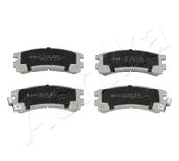 4 PASTIGLIE FRENO POSTERIORI ASHIKA 5101128 51-01-128