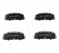 4 PASTIGLIE FRENO POSTERIORI ASHIKA 5103302 51-03-302