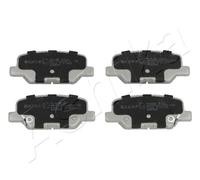 4 PASTIGLIE FRENO POSTERIORI ASHIKA 5103315 51-03-315