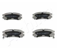 4 PASTIGLIE FRENO POSTERIORI ASHIKA 5109999 51-09-999