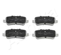 4 PASTIGLIE FRENO POSTERIORI ASHIKA 510LL01 51-0L-L01