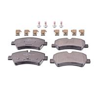 4 PASTIGLIE FRENO POSTERIORI BLUE PRINT ADF124212 ADF124212