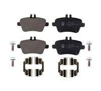 4 PASTIGLIE FRENO POSTERIORI BLUE PRINT ADN142182 ADN142182