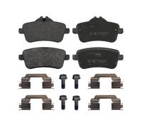 4 PASTIGLIE FRENO POSTERIORI BLUE PRINT ADU174216 ADU174216