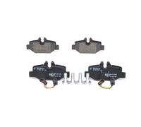 4 PASTIGLIE FRENO POSTERIORI BOSCH 0 986 494 082
