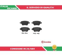 4 PASTIGLIE FRENO POSTERIORI BREMBO P 24 059