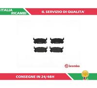 4 PASTIGLIE FRENO POSTERIORI BREMBO P 49 031