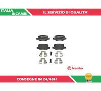 Set di pastiglie freno BREMBO P 50 090, posteriore