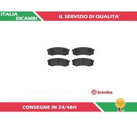 4 PASTIGLIE FRENO POSTERIORI BREMBO P 83 024