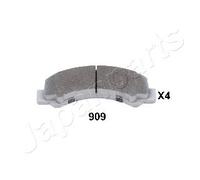 4 PASTIGLIE FRENO POSTERIORI JAPANPARTS PP909AF PP-909AF