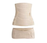 4 Patch Pancera Post Parto Donna M L XL XXL, Antiscivolo Non Curvo, 3 in 1 Guaina Contenitiva con Cintura Pelvica Addominale Vita, Waist Trainer, Fascia Cesareo Pancia Post Operatoria Gravidanza