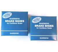 4 Pattini Di Freno A Tige Shimano Per Cantilever Br-M560/561/520/521/... Nuovi