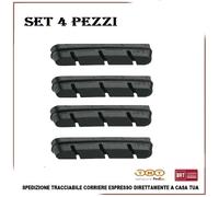 4 Pattini Freno Bici Corsa Ashima Compatibili Campagnolo Cerchi Alluminio 54mm