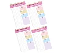 4 PC/Imposta Un 5 Notebook Giornalieri Spiras Notebook Articoli Cancelleria Reporter Per Studenti