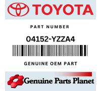 4-PC Kit Originale Toyota Lexus (07-22) Element + Scarico Rondella + Spina