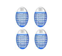 4 pc Piccola Luce da Interni Repellente Insetti Zanzare Falene Mosche Presa ITA