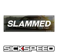 4 PC SICKSPEED Slammed Adesivi Decalcomania IN Vinile Kit Pack Per Auto/Camion