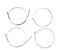 4 PC Stringhe Violino Set Completo Universale (G-D-A-E) Stringa di Violino Ferita in Alluminio di Magnesio per gli Amanti del Violino Principianti (Tipo 2) (Tipo 3)