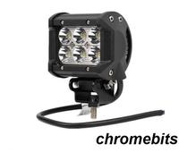 4 PCS 12V 24V 18W LED FARETTI DA LAVORO LAMPADE AUTO CAMION BARCA OFF ROAD ATV