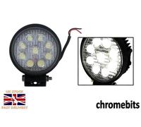 4 PCS 12V/24V 27W 9 Farola LED Rotonda Spot Beam Lampada 4WD SUV ATV Camion
