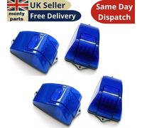 4 PCS 12V 24V LED Blu Camper Camion Furgone Luce Laterale Segnale Marker Lampada