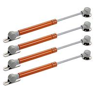 4 Pcs 270mm Lift Strut Stay Support Kit, Lid Stay Hinges Multicolor Multiple Sizes for Cabinets(Orange Copper Core,120N)
