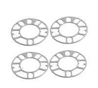 4 PCS 3 5 6 8 10mm Aluminum Car Wheel Spacer Adaptor Shims Hub Modification Widened(4 PCS 3mm Spacer)