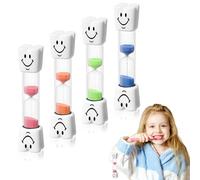 4 PCS 3 min Tooth Brushing Sand Timer Clessidra Clessidra Orologio spazzolino da denti per i bambini Regalo dei bambini Cook Meeting Reading Classroom Kitchen Home Office Decoration