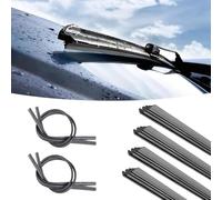 4 Pcs 35cm Spazzo Tergicristallo Striscia del Tergicristallo per Auto Ricambio Gomma per Tergicristalli Gomme per Tergicristallo di Ricambio Spazzola del Tergicristallo Dell'auto Adatta per Auto