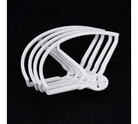 4 PCS 4/5 pollici Drone Protezione ' Anti-Collosione Cover protector anello/adatta for 4045 5045 5149 QAV250 RC Quadcopter Parts Sostituire la parte(Bundle 2 5 inch,White)