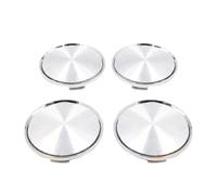 4 Pcs 63mm Dia 4 Clips Wheel Tyre Center Hub Caps Protector Silver Tone for Cars