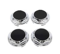 4 Pcs 68mm Dia 4 Clips Wheel Tyre Center Hub Caps Covers Protectors for Car