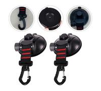 4 Pcs Accessori Campeggio Ganci Ventosa Per Finestre Tende