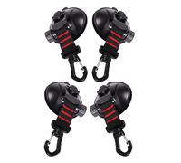 4 Pcs Accessori Campeggio Ganci Ventosa Per Finestre Ventose