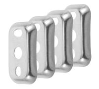 4 Pcs Accessori Guarnizioni Portasciugamani Piastra Base Da Bagno