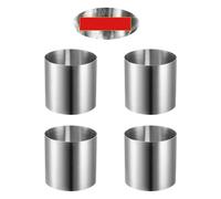 4 Pcs Accessori Per La Preparazione Di Dolci Stampi Torte Mousse