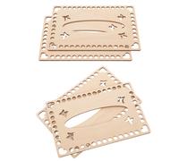 4 Pcs Accessori Per La Tessitura Base Borse Uncinetto Decorazione Della Borsa