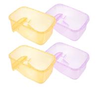 4 Pcs Acquario Plastica Terrario Tartarughe Serbatoio Di Tartaruga