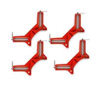 4 Pcs Adjustable Angle Square Clamp, Aluminum Alloy 90 Degree angle Fixture, Woodworking Fixture, Used for Frame Assembly