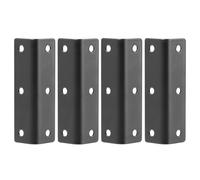 4 Pcs Ancoraggio Per Mobili Staffe Angoli Di Tutore Sostegno Angolare