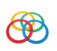 4 Pcs Anelli Da Giocoleria Per Principianti Oggetti Di Scena Trucchi Circo