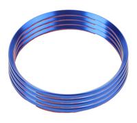 4 Pcs Anello Del Tappo Pneumatico Dell'auto Coprimozzo Ruota Copertura Della