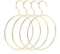 4 Pcs Appendi Cinture Grucce Metallo Appendiabiti Multiuso Per Armadio