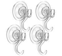 4 Pcs Appendi Doccia Supporto Ventosa Gancio Per Il Bagno Robusti