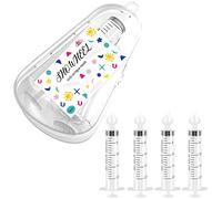 4 PCS Aspirapolvere Nasale Bambini,20ml Irrigatore Nasale,Siringa per Lavaggi Nasali,Siringa Lavaggio Nasale Bebe,Siringa Nasale Bambino