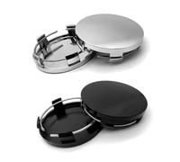 4 pcs Auto Coprimozzo per Hyundai Tucson IV 2020-60MM, Coprimozzi con logo Copricerchi per Auto Auto Ruote Centro Cerchi Tappi Mozzo Impermeabili Antiruggine,Black