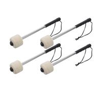 4 Pcs Bacchette Per Batteria Di Musica Metal Pratiche Accessorio Tamburo