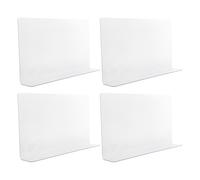 4 Pcs Barriera Acqua Doccia Paraspruzzi Per Vasca Da Bagno Guardia Della