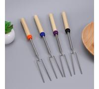 4 Pcs Bbq Accessori Barbecue Forchetta Da Carne Bastoncini Per Arrostire