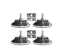 4 PCS Billiard/Pool Table Leg Levelers 5 Inch Metal Game Table Leg Levelers Heavy Duty Leveling Fee